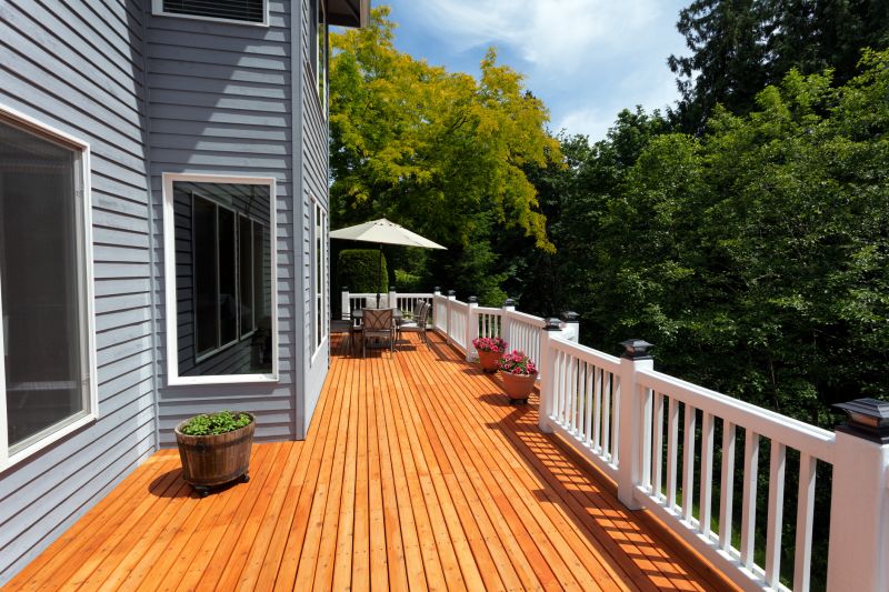 Cedar Deck Installation in Norwalk, CT